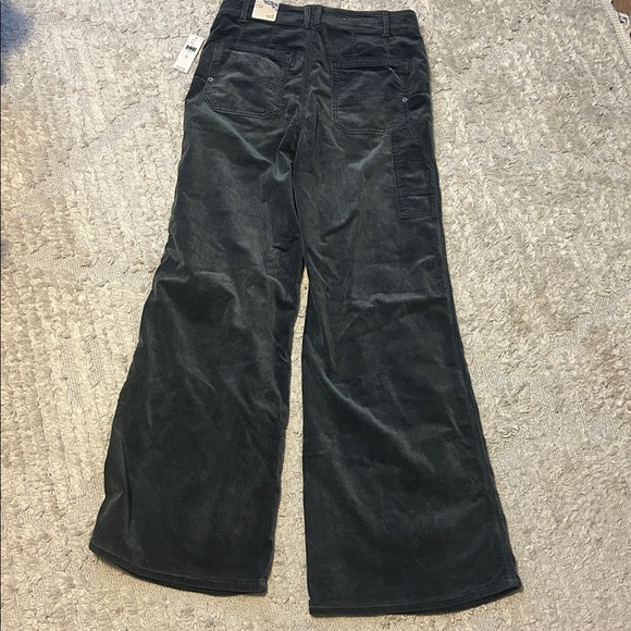NWT Pilcro from Anthropologie Carpenter Wide Leg Corduroy Pants 29 - Picture 7 of 10